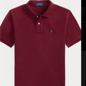 NEW!! Polo Ralph Lauren  Short Sleeve Polo - Wine boys
